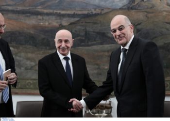 Λιβύη - Δένδιας - Σάλεχ