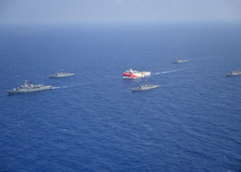 Εκτός ελληνικής υφαλοκρηπίδας το Oruc Reis