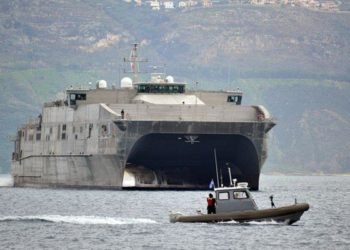 Στην Σούδα και εντυπωσιακό high speed καταμαράν του ναυτικού των ΗΠΑ