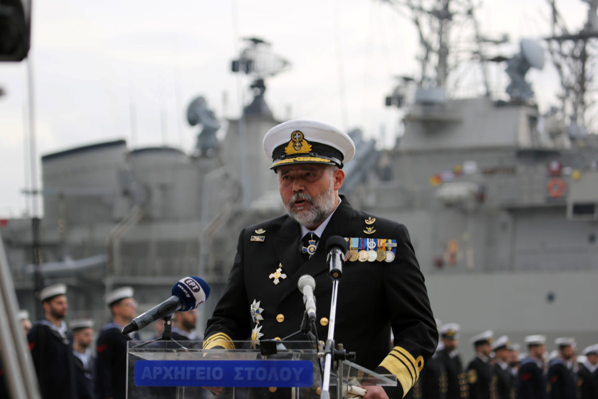Αρχηγός Στόλου Αντιναύαρχος Λυμπέρης