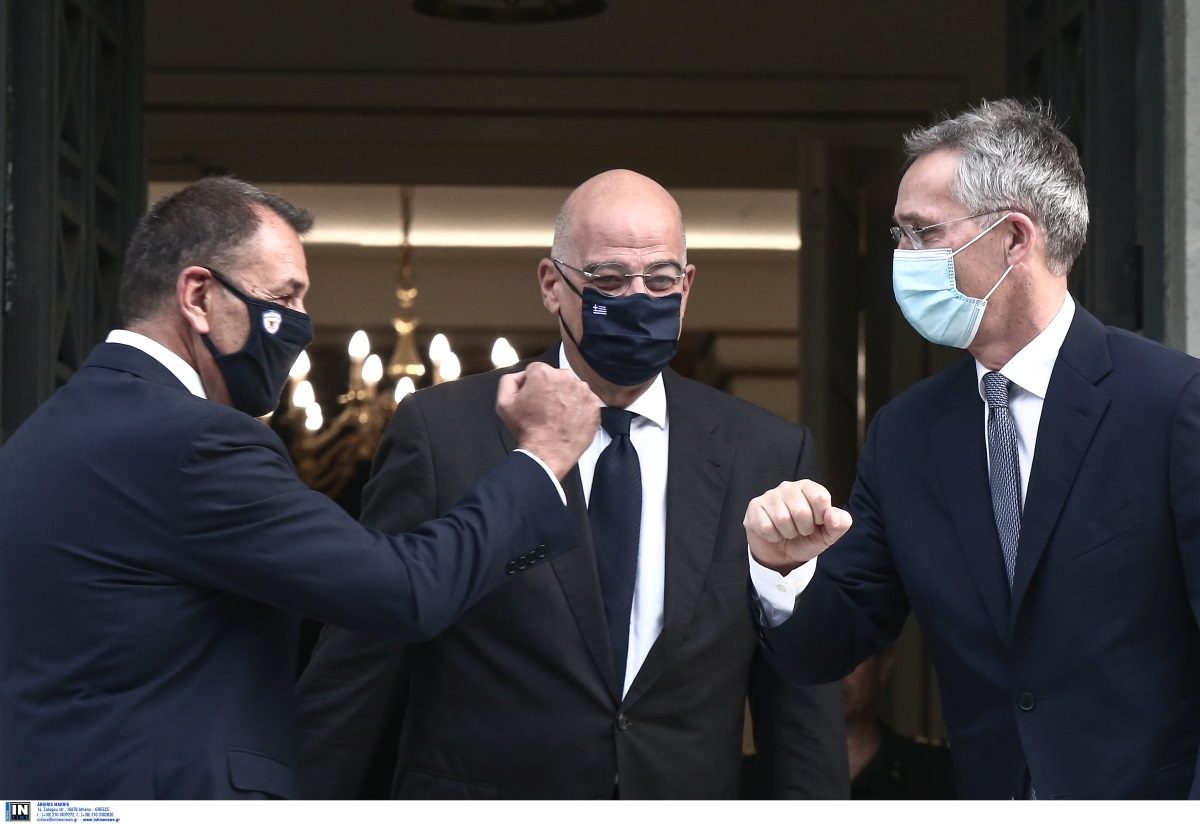 Στόλτενπεργκ - Δένδιας - Παναγιωτόπουλος