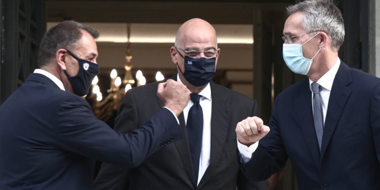 Στόλτενπεργκ - Δένδιας - Παναγιωτόπουλος