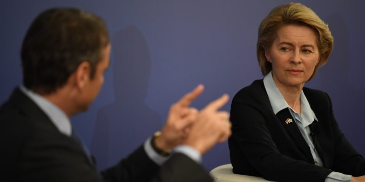 Ντερ Λάιεν - Μητσοτάκης