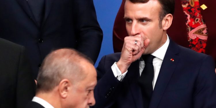 Μακρόν - Ερντογάν - Λιβύη