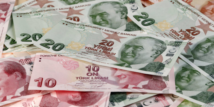 λίρα - Ερντογάν