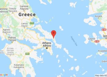 Σεισμική δόνηση 3,7R στην Εύβοια – Αισθητή και στην Αθήνα