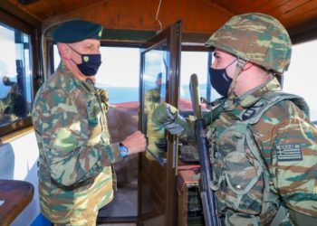 Επίσκεψη αρχηγού ΓΕΕΘΑ σε μονάδες και φυλάκια σε Λήμνο, Ψαρά, Παναγιά, Αγαθονήσι και Φαρμακονήσι [pics]