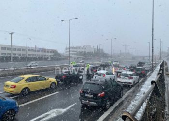 Κακοκαιρία / Αθηνών - Λαμίας