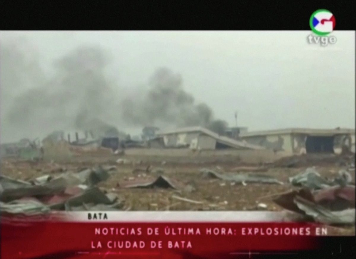 Ισημερινή Γουινέα - Έκρηξη