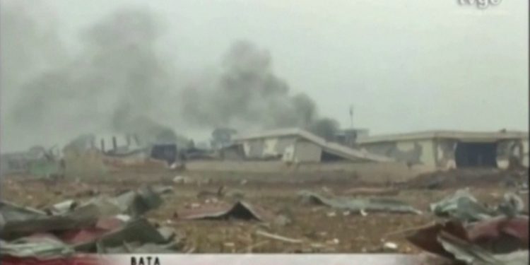 Ισημερινή Γουινέα - Έκρηξη