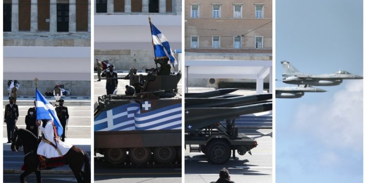Με μεγαλειώδη στρατιωτική παρέλαση η Ελλάδα τίμησε τα 200 χρόνια από την κήρυξη της Επανάστασης [pics, vid]