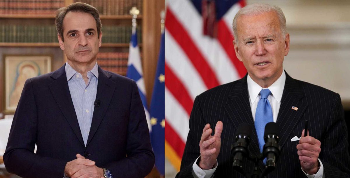 Μητσοτάκης - Μπάιντεν