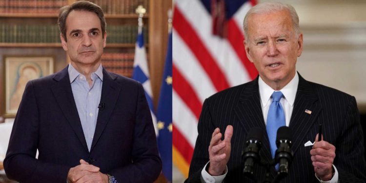 Μητσοτάκης - Μπάιντεν