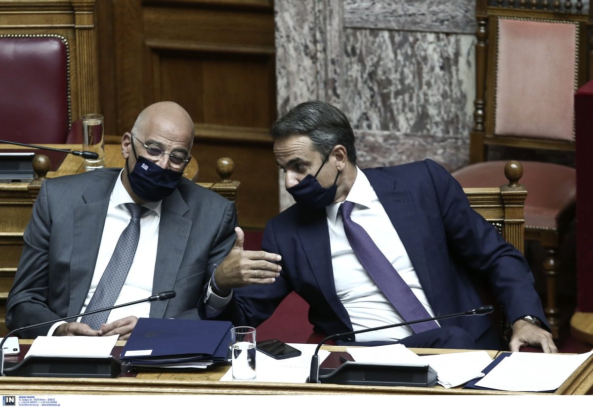 Συνάντηση Μητσοτάκη - Δένδια