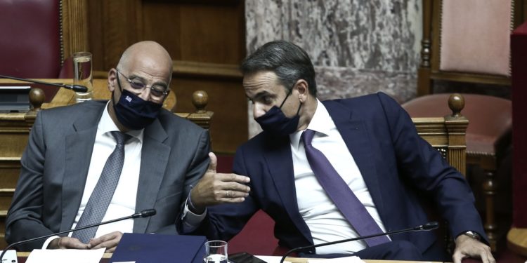 Συνάντηση Μητσοτάκη - Δένδια