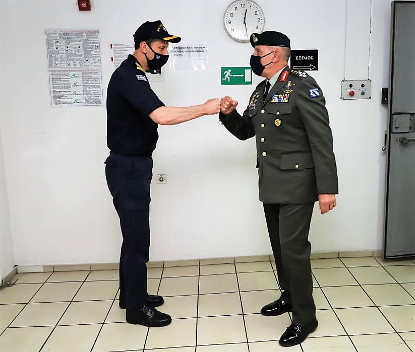 Ο Ευβοιώτης Α/ΓΕΕΘΑ Στρατηγός Φλώρος: Επισκέφθηκε το Αρχηγείο Στόλου