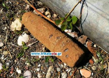 Τρίκαλα: Εξουδετέρωση βλήματος του Β’ Παγκοσμίου Πολέμου με ελεγχόμενη έκρηξη [pics, vid]