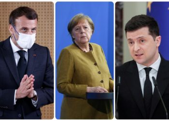 Μακρόν - Μέρκελ - Ζελένσκι