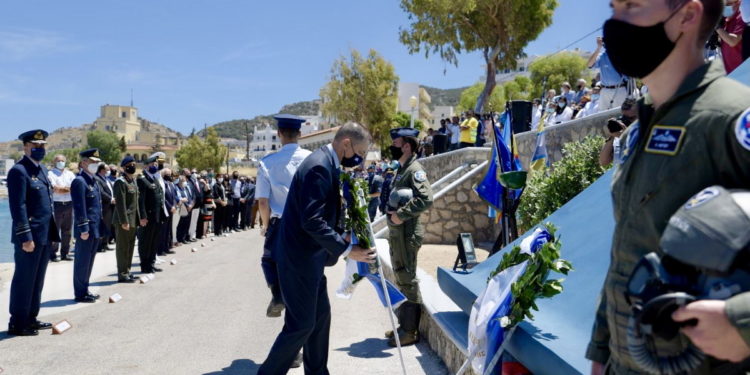 Κάρπαθος: Επιμνημόσυνη δέηση για τον σμηναγό Κωνσταντίνο Ηλιάκη