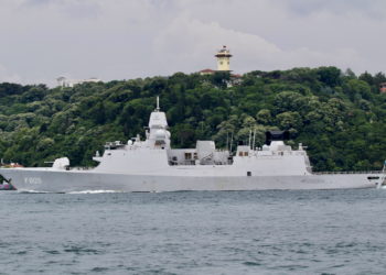 Μαύρη Θάλασσα - Ολλανδική φρεγάτα