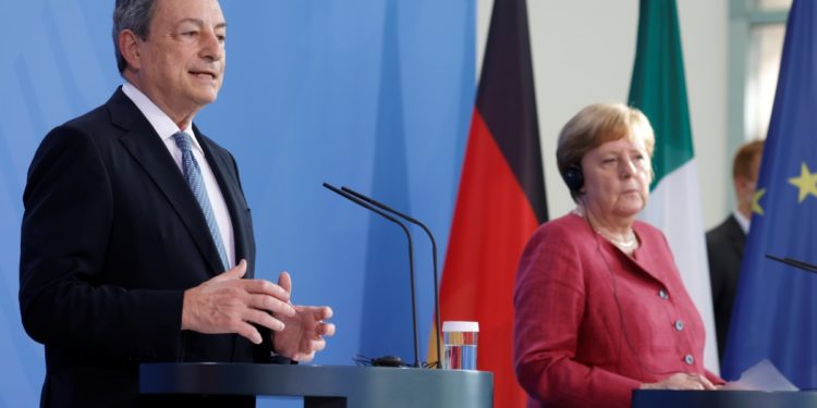 Ντράγκι - Μέρκελ