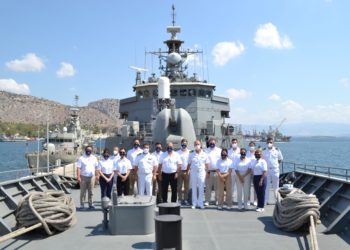 Στο Αρχηγείο Στόλου αντιπροσωπεία του Ελληνοαμερικανικού Ινστιτούτου