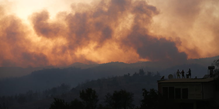 Πούτιν - Ερντογάν - Πυρκαγιές