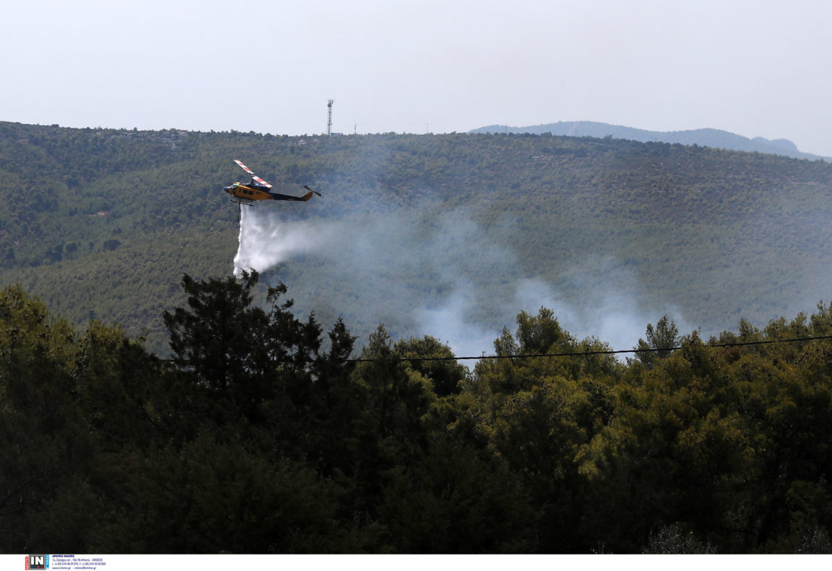 φωτιά στα Βίλια