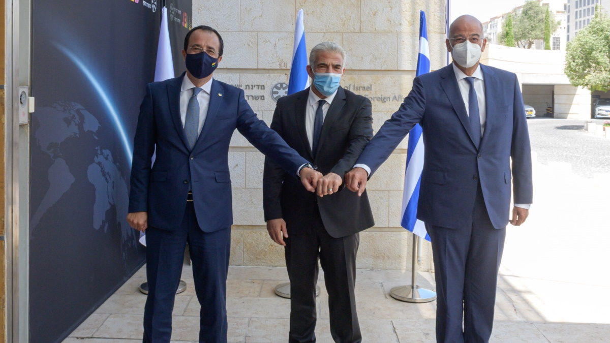 Δένδιας - Τριμερής Ιερουσαλήμ