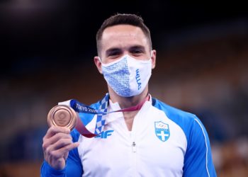 Ολυμπιακοί Αγώνες – Τόκιο: Χάλκινος ολυμπιονίκης στους κρίκους ο Λευτέρης Πετρούνιας [pics]