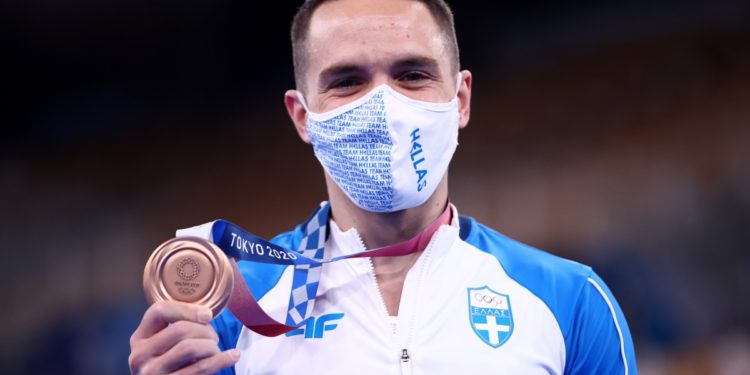 Ολυμπιακοί Αγώνες – Τόκιο: Χάλκινος ολυμπιονίκης στους κρίκους ο Λευτέρης Πετρούνιας [pics]