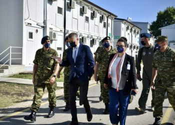 Αλκιβιάδης Στεφανής: Σημαντική επίσκεψη ΥΦΕΘΑ στην ΕΛΔΥΚΟ – Δείτε πλάνα [pics]