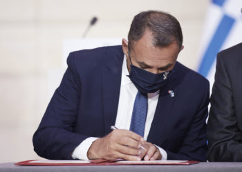 Παναγιωτόπουλος: Πήραμε αποφάσεις που άλλοι δεν τολμούσαν – Παρλί: Βήμα για φιλόδοξη Ευρωπαϊκή Άμυνα οι Belharra