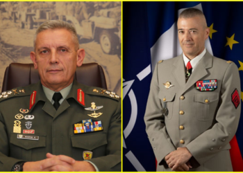 Αρχηγοί ΓΕΕΘΑ Ελλάδας - Γαλλίας