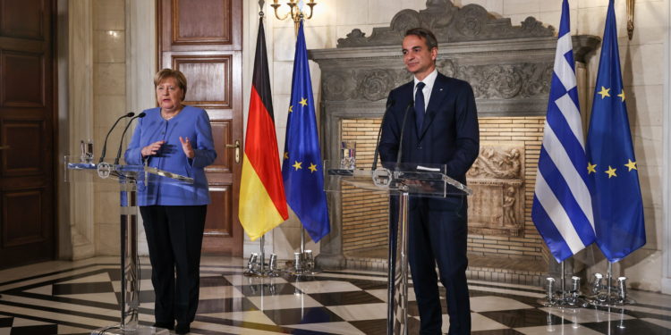 Μητσοτάκης - Μέρκελ