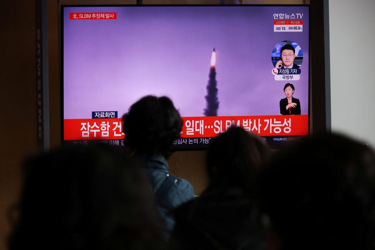 Κορέα - δοκιμή βαλλιστικού πυραύλου