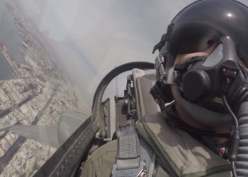 Επισμηναγός Ομάδας Ζευς Γιακουμής: «Η Μεγαλοσύνη των λαών δεν μετριέται με το στρέμμα…» – Το μήνυμα από το F-16 Falcon