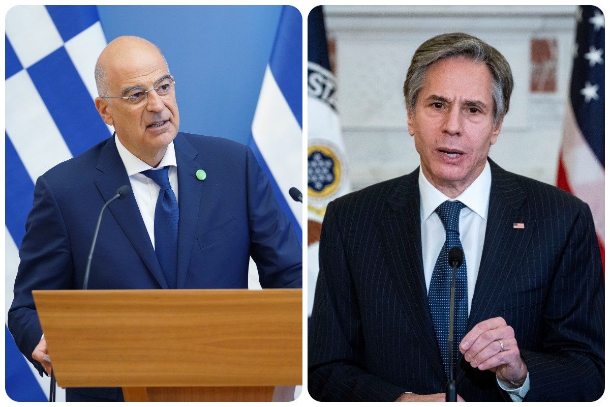 Δένδιας - Μπλίνκεν