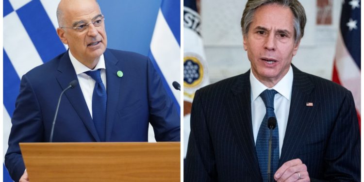 Δένδιας - Μπλίνκεν