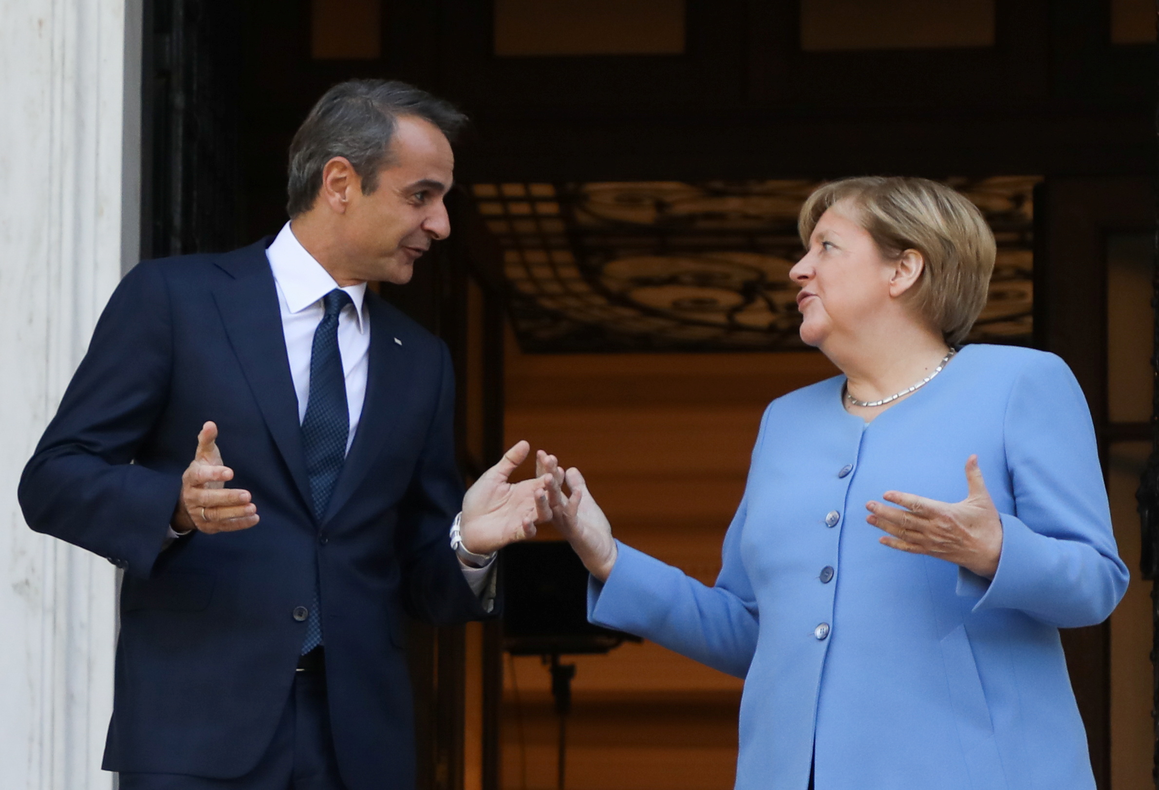 Μητσοτάκης - Μέρκελ