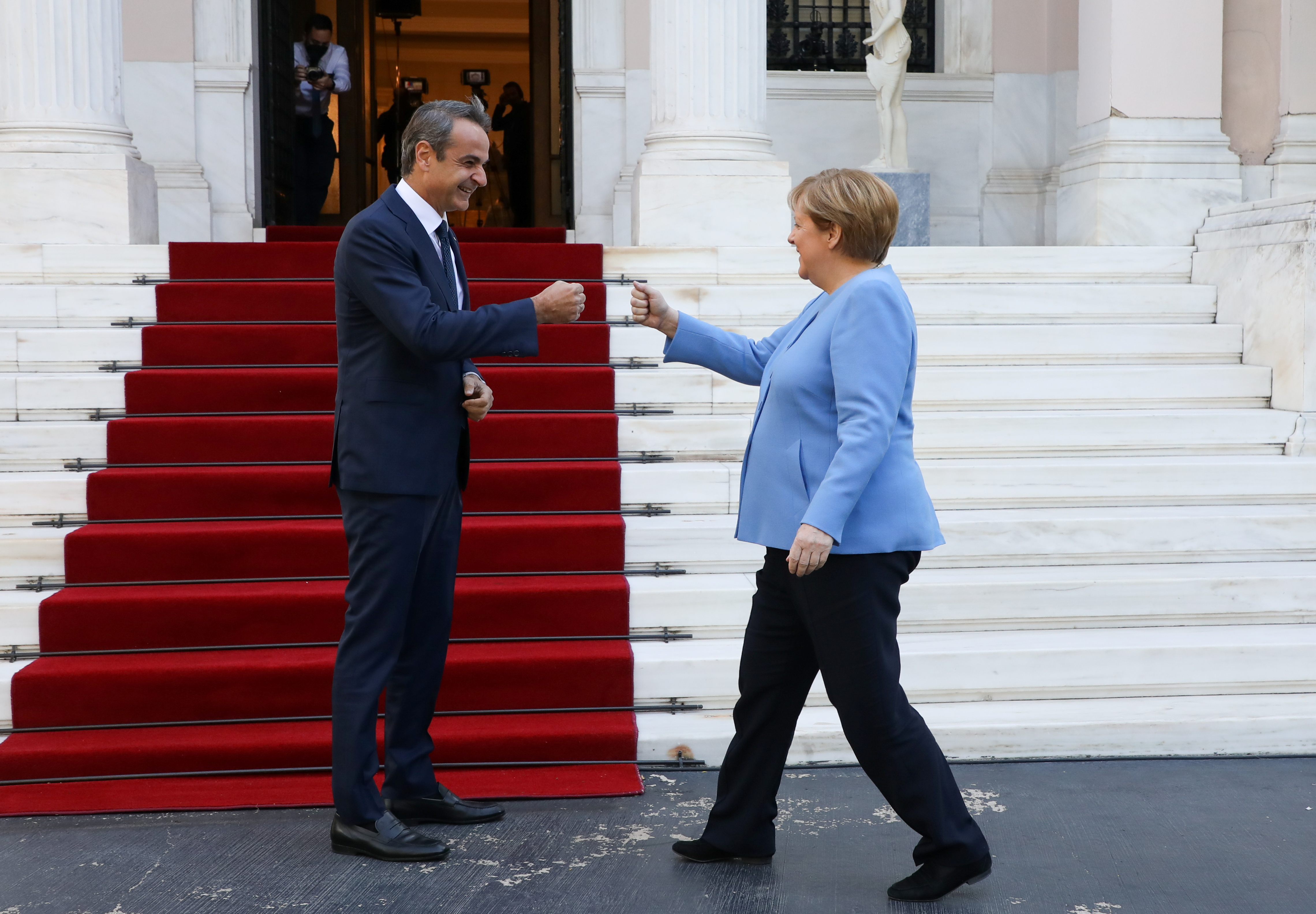 Μητσοτάκης - Μέρκελ