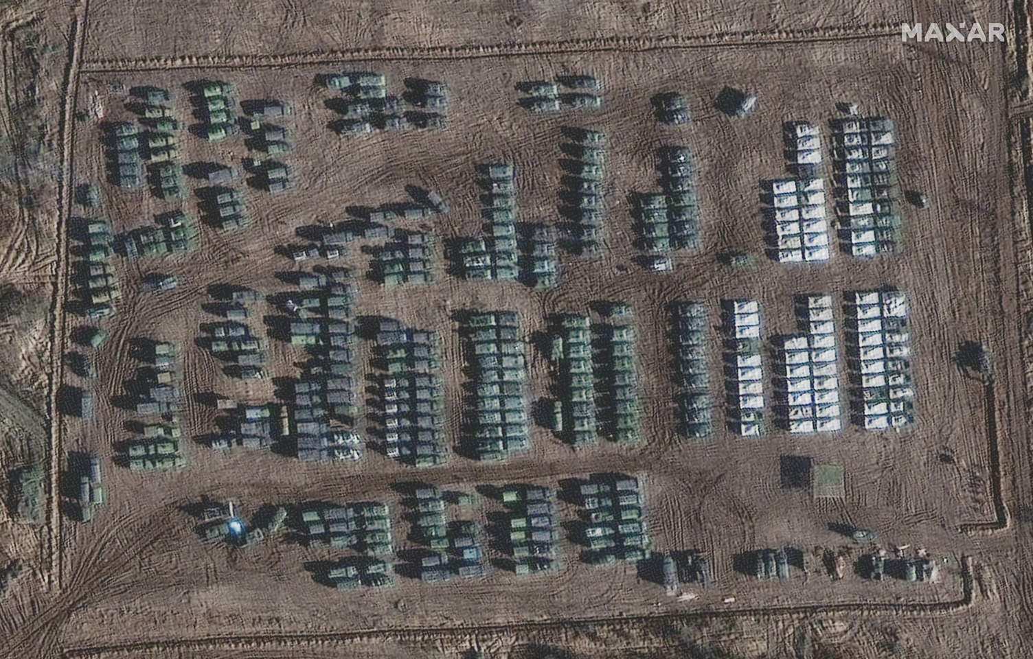 Ουκρανία: Δορυφορικές εικόνες αποκαλύπτουν συγκέντρωση Ρωσικών δυνάμεων στα σύνορα | OnAlert