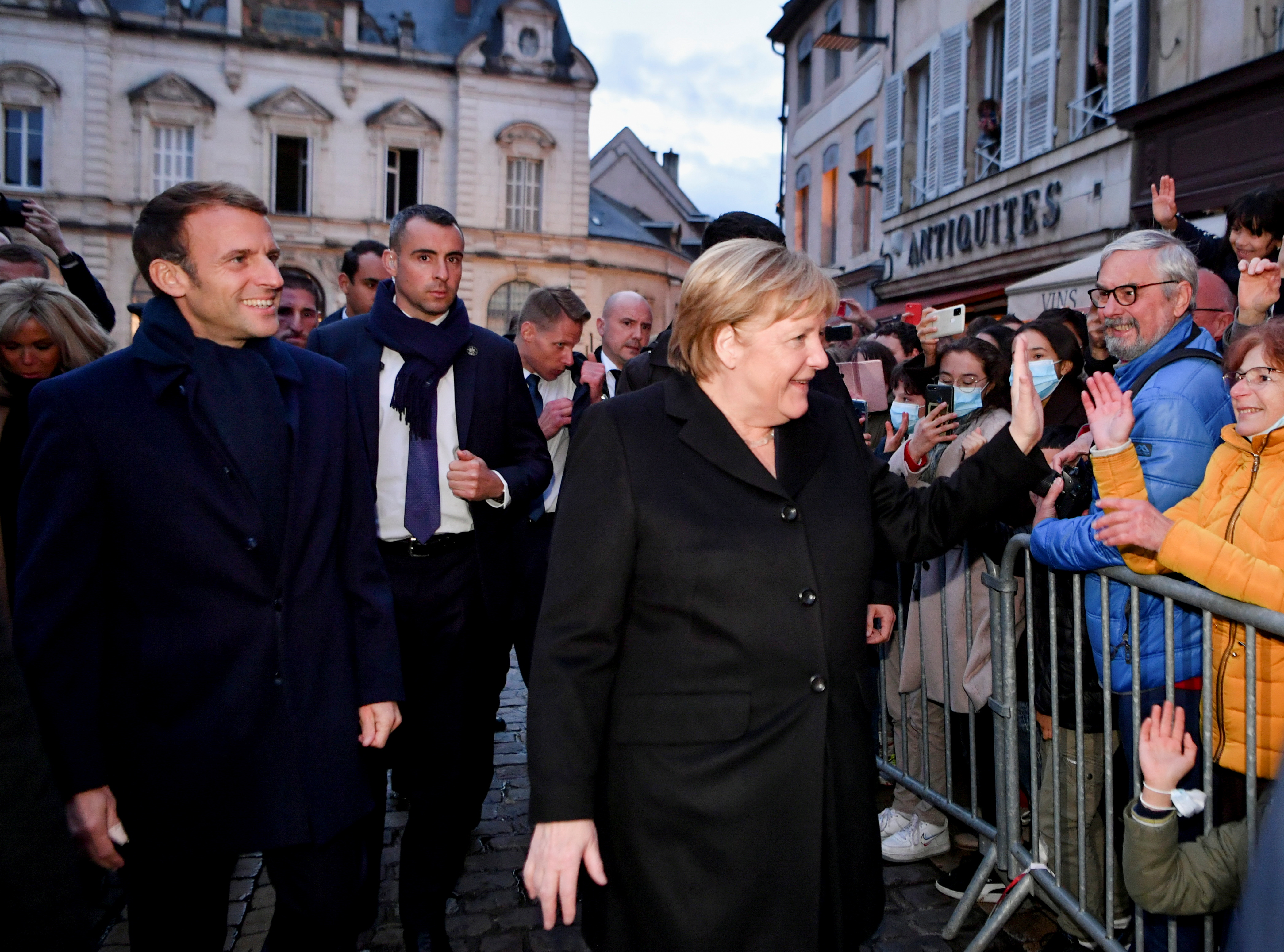 Μέρκελ - Μακρόν