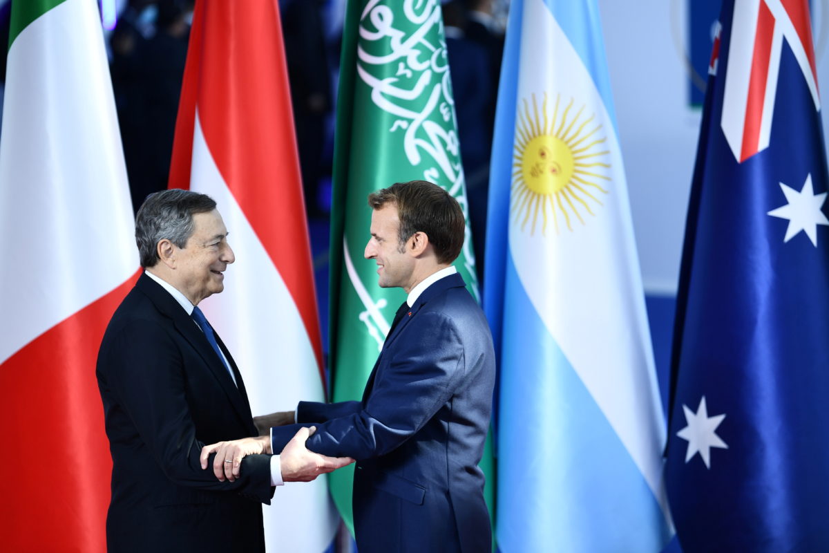 Ντράγκι - Μακρόν