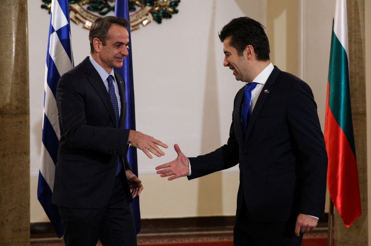 Μητσοτάκης - Πετκόφ