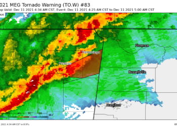 ΗΠΑ: Σφοδρή κακοκαιρία – Πληροφορίες για δεκάδες νεκρούς από ανεμοστρόβιλους
