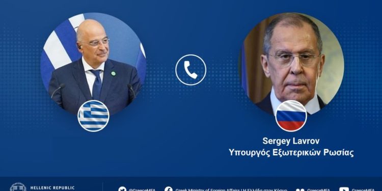 Δένδιας - Λαβρόφ