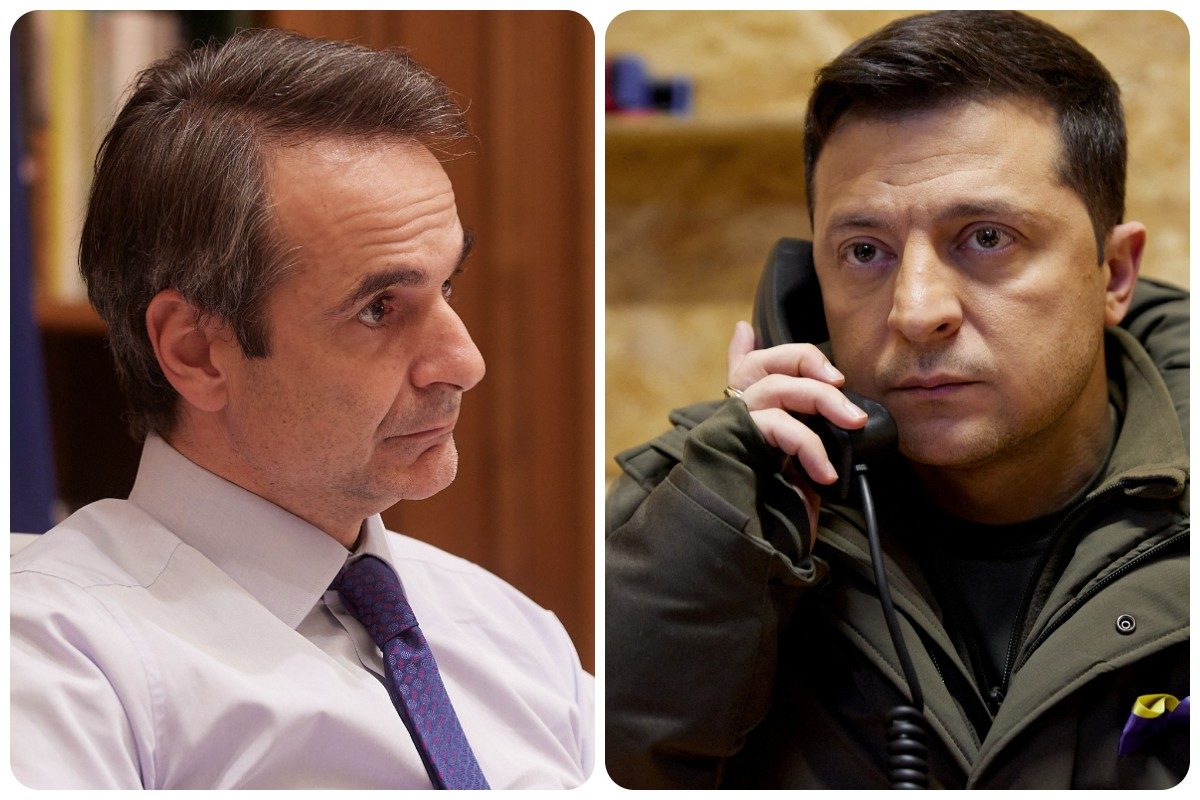 Μητσοτάκης - Ζελένσκι