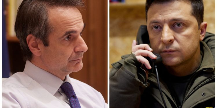 Μητσοτάκης - Ζελένσκι