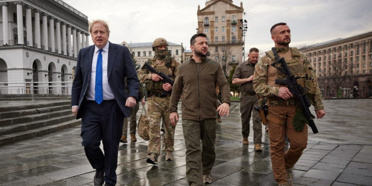 Ζελένσκι - Τζόνσον